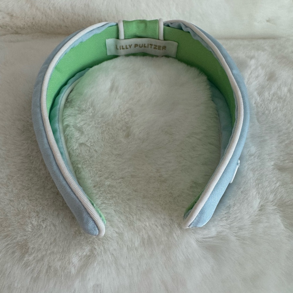 New! Lilly Pulitzer Low Knot Headband - Picture 3 of 3